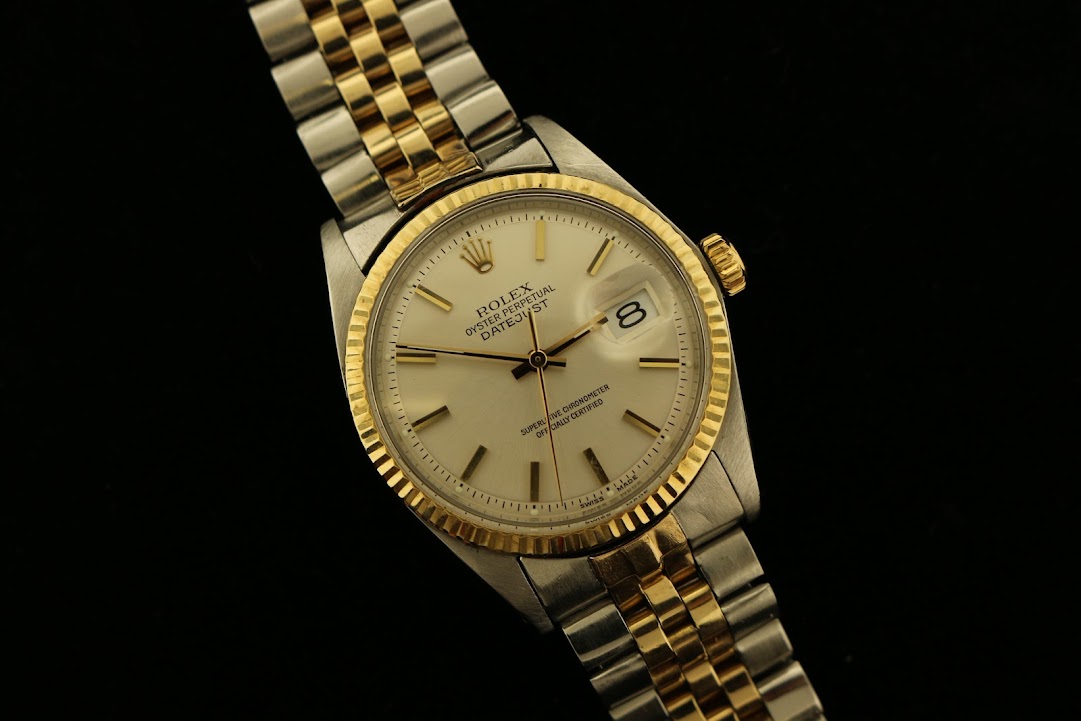 1965 Rolex Datejust 1601 Silver Dial Two Tone Jubilee No Papers