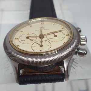 Vintage 1990's very rare Hamilton Lemania 1873 Chronograph 36mm