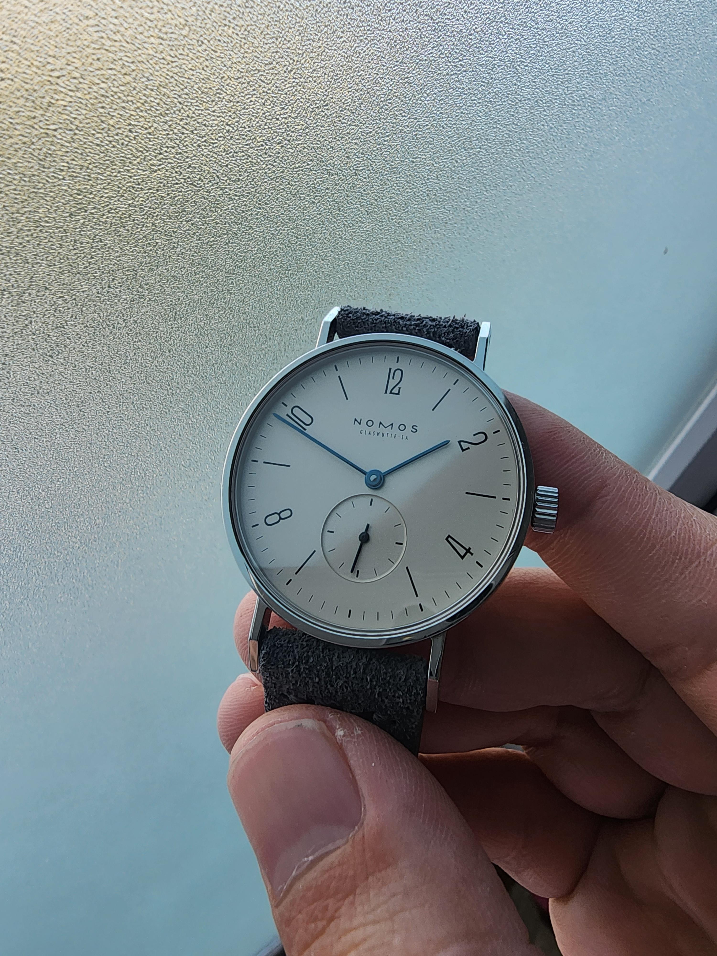 WTS Nomos Tangente 35 Exhibition Caseback Expo Limited Edition