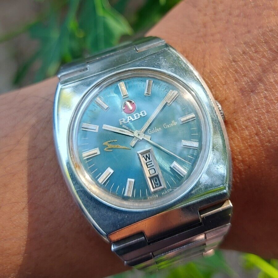 稼動品　RADO　Golden Gazelle 1970年代　ヴィンテージ 稼動品 RADO Golden Gazelle 1970年代 ヴィンテージ メンズ