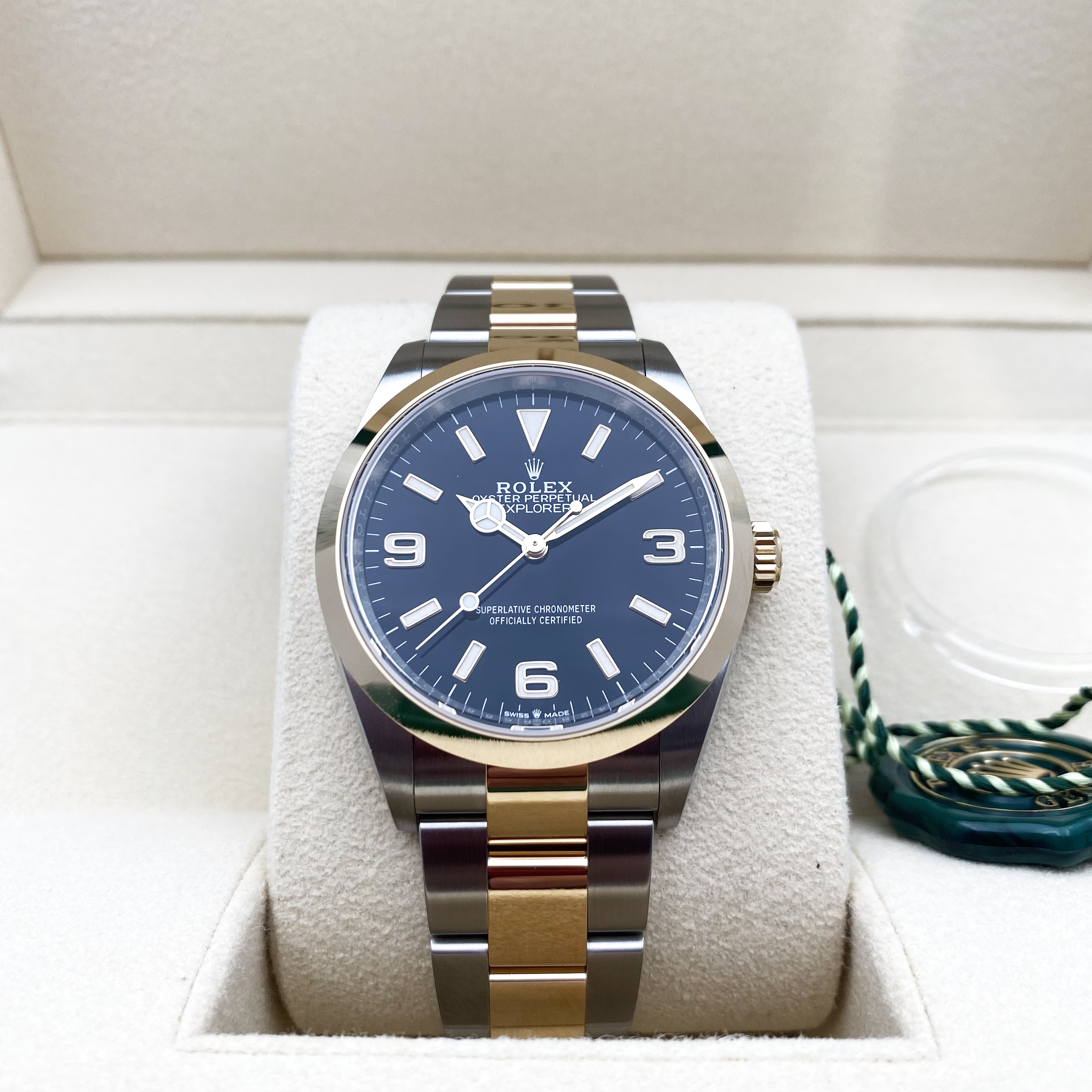 Rolex explorer clearance blue