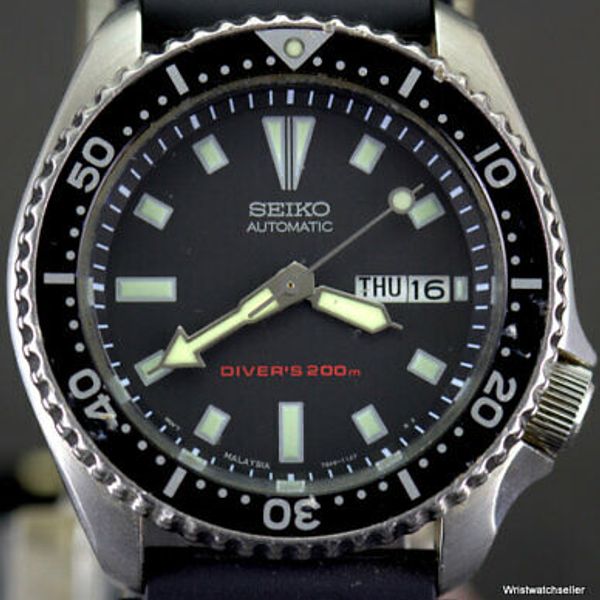 Rare Original Condition Vintage Seiko Diver's 200M 7S26-0028 Malaysia 2006  | WatchCharts