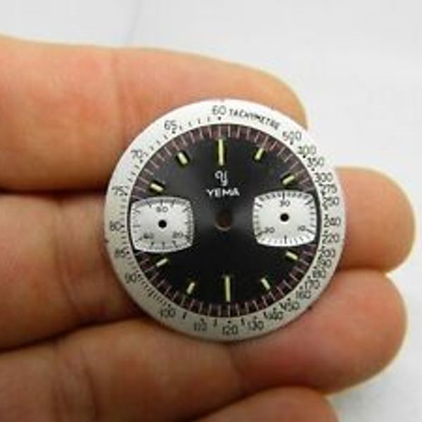 Cadran De Montre Valjoux 7733 - 31,50 Mm - NOS (New Old Stock) - Fabrication Française