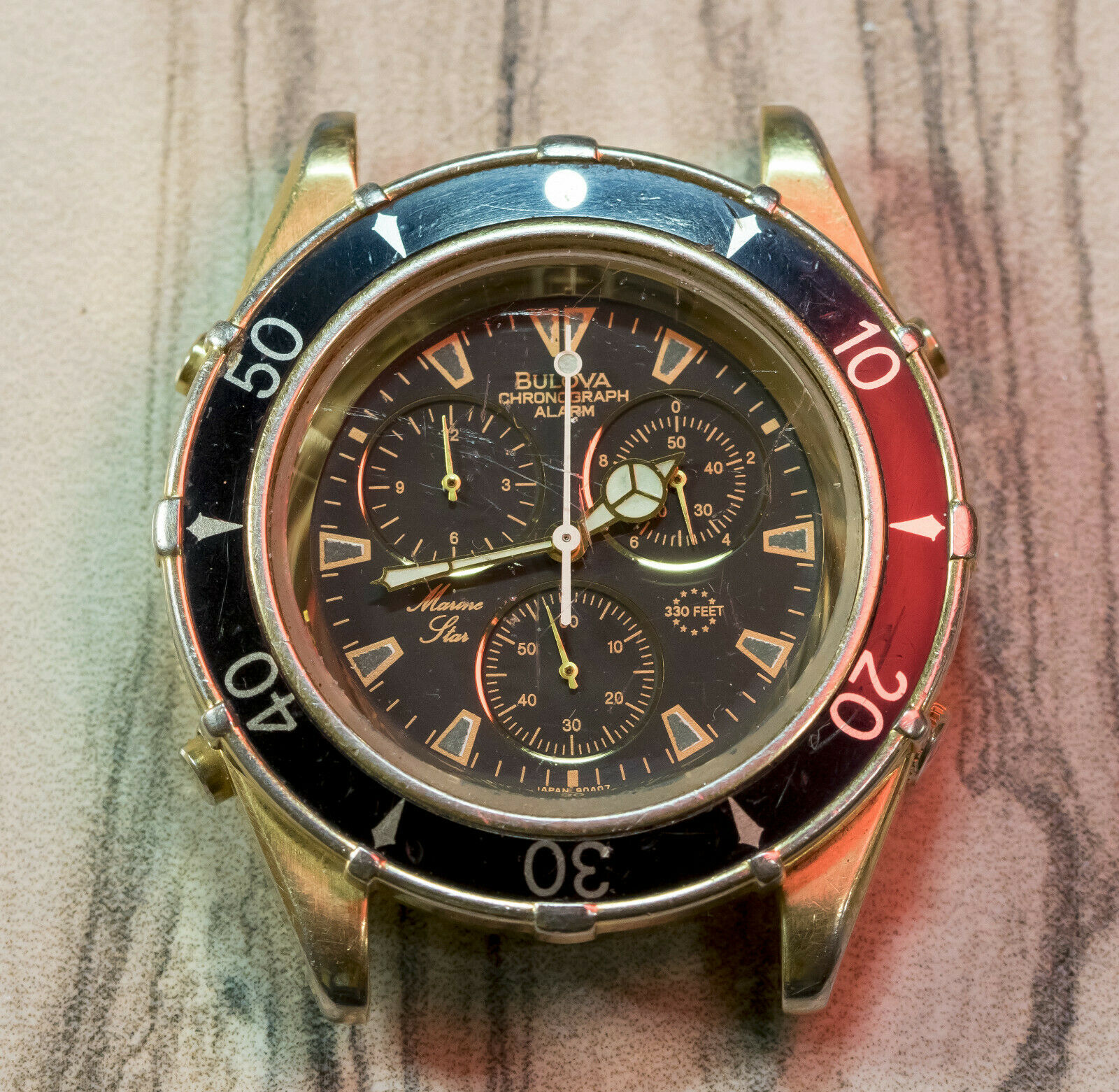 bulova chronograph alarm