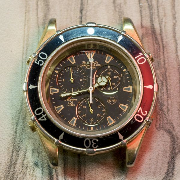 bulova chronograph alarm marine star