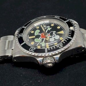 AUTH TUDOR WATCH SUBMARINER REF.7016/0 AUTOMATIC CASE 39MM MICKEY