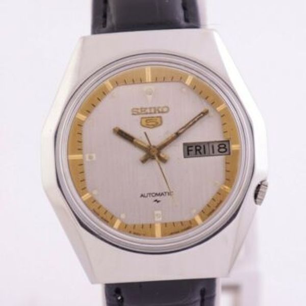 Vintage Seiko 5 Automatic Movement 7009-8440 Japan Made Men's Watch ...