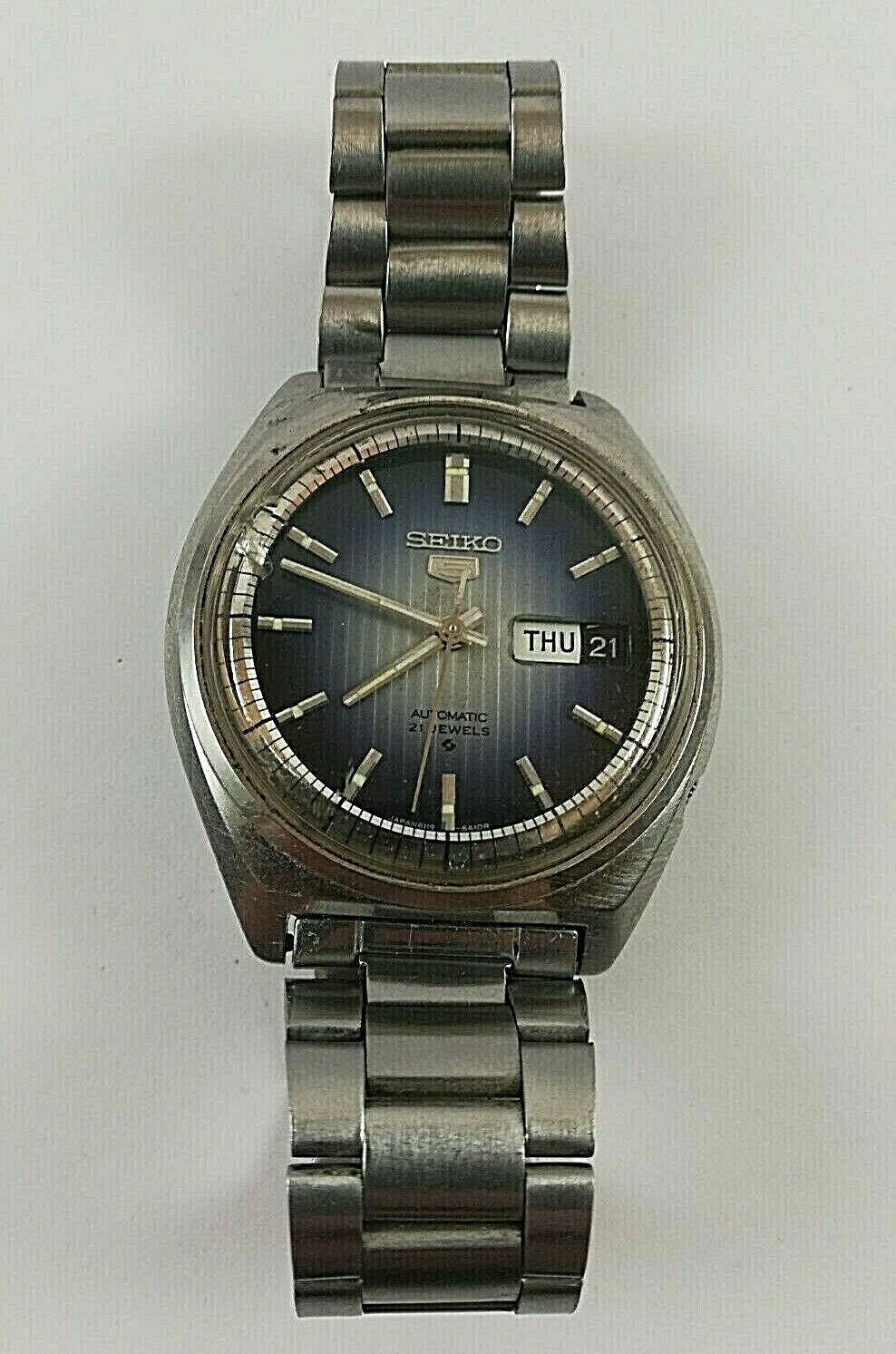 Rare Vintage Seiko 6119-6400 UFO Orange Dial diver 70m