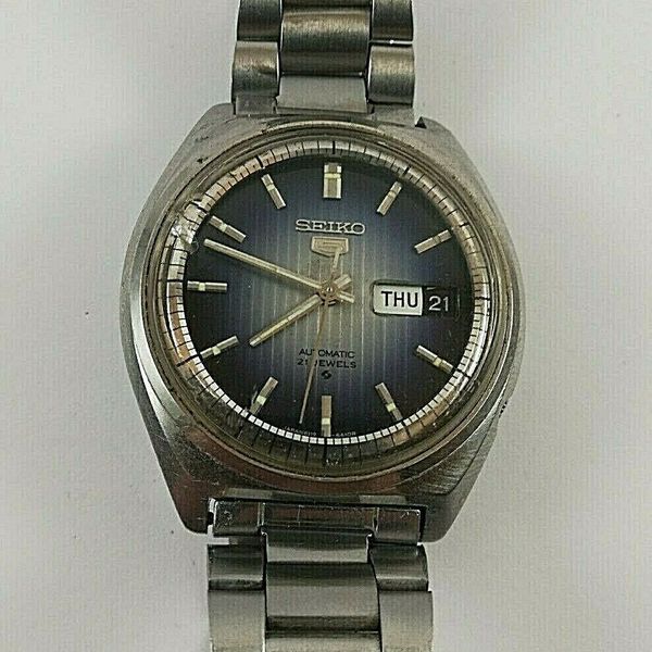 Vintage SEIKO 5 6119-6410 Automatic Watch 21 Jewels Japan Made Working ...