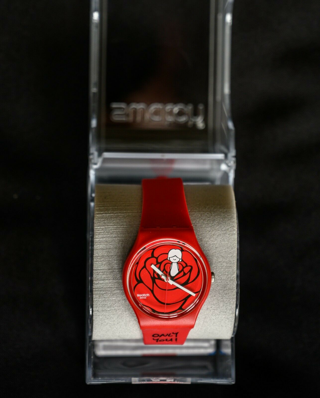 Swatch Watch GZ264 Red Rose Only You SWATCH GZ264 My Heart Red Rose Only You watch | WatchCharts  main image 4