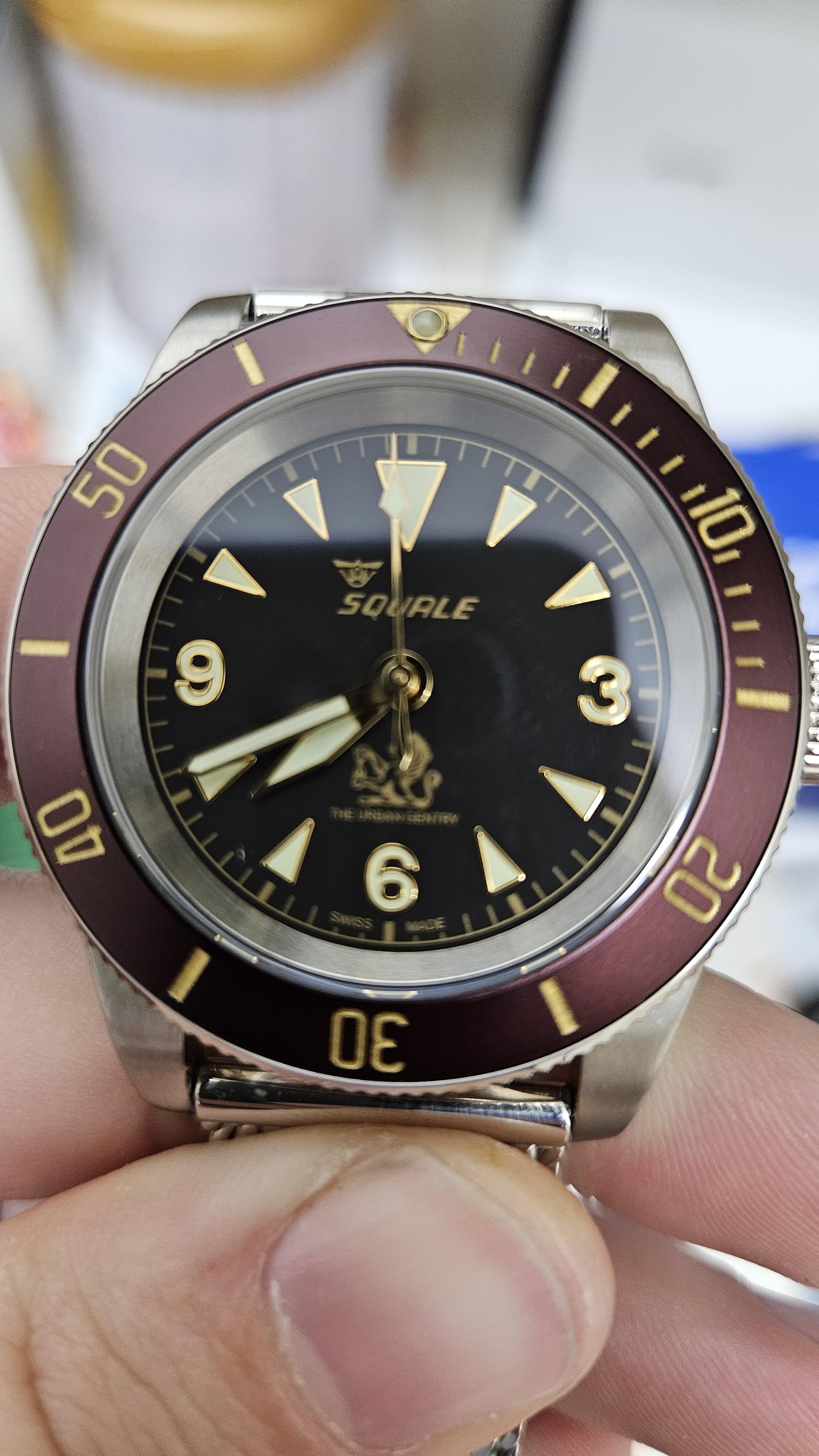 WTS Squale 1545 Limited Edition TGV Dive Watch 24 100