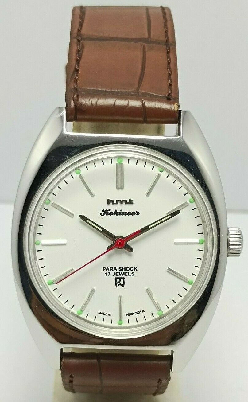 Hmt kohinoor sale white dial