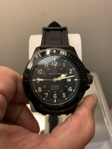 Glycine GL0288 Men s Combat Sub 46 Automatic 46mm Watch WatchCharts