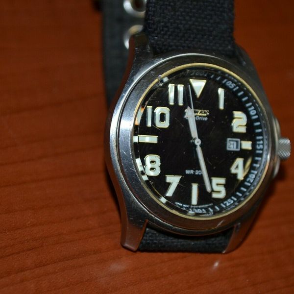 Citizen Eco Drive WR 200 Watch GN 4W S E111 s039983 20 Bar Parts Repair citizen-eco-drive-wr-200-watch-gn-4w-s-e111-s039983-20-bar-parts-repair