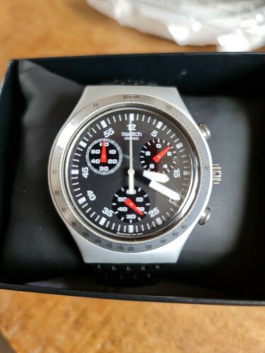 Irony Swatch Watch - Aluminium - YCZ4001 - Rare 150 YEARS UBS 