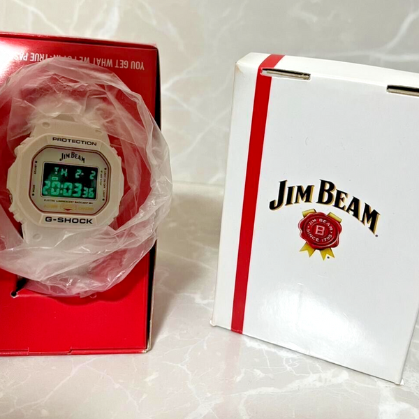 CASIO G-SHOCK × SUNTORY JIM BEAM Watch DW-5600 Winning1000 Limited