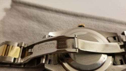 (^-^)ページ Rolex DATEJUST 116268 Mens Steel & 18K White Gold Oyster