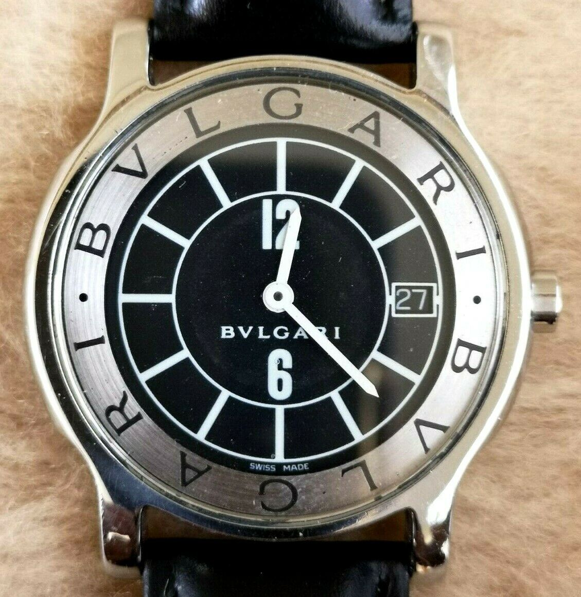 BVLGARI BVLGARI SoloTempo ST 35 S Stainless Steel 35mm Mid sized