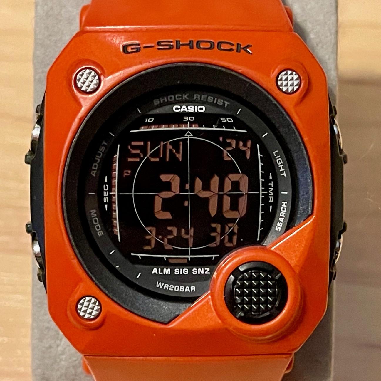 WTS] Casio G-Shock G-8000-4 “Sniper” Orange Negative Display ...