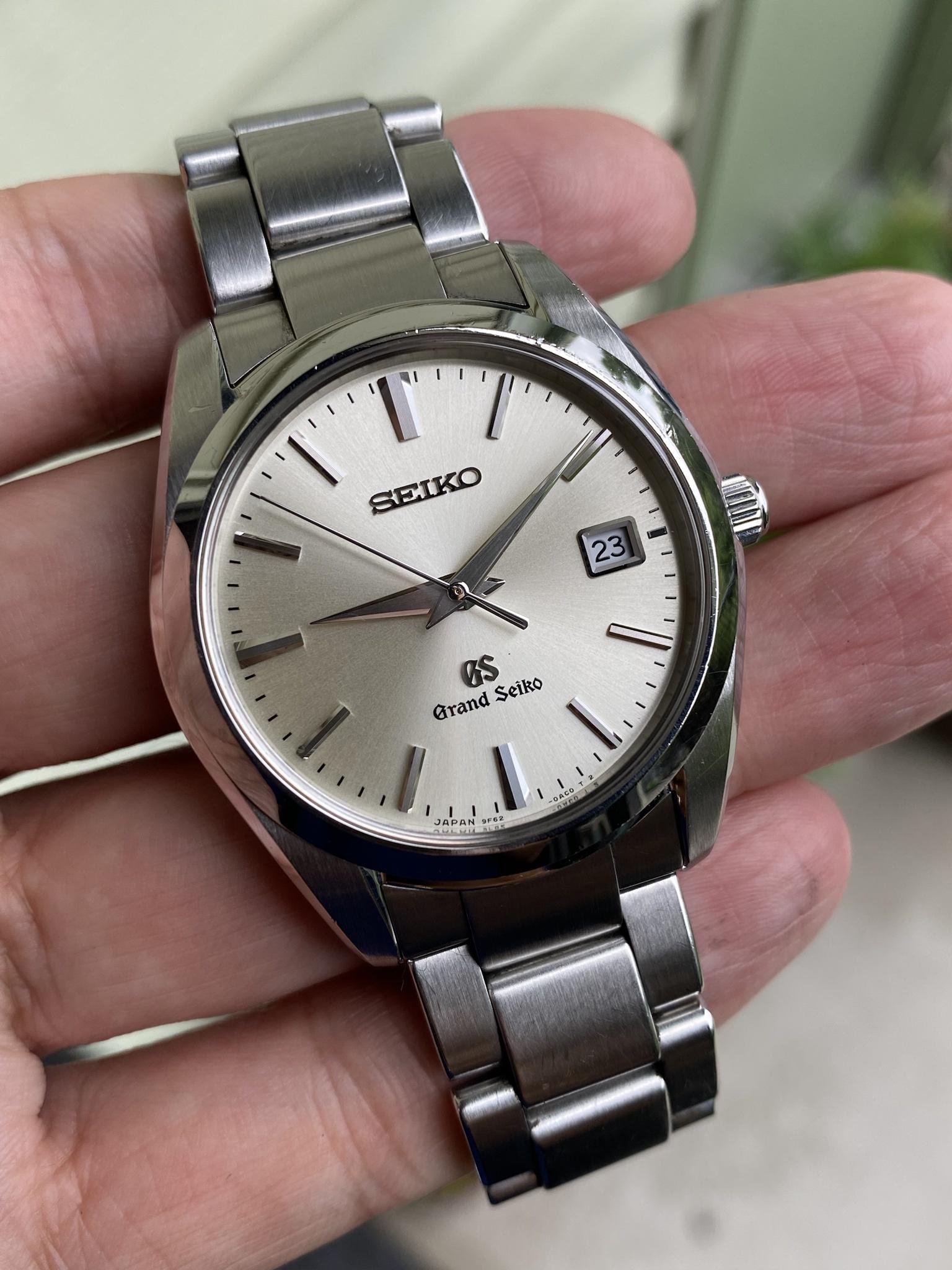 Grand best sale seiko champagne