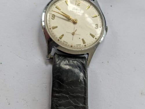 Mens Vintage Oris Mechanical Watch 581 KIF Running Slow