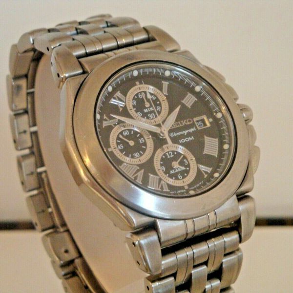 Seiko Executive Chronograph. 7t62-0EW0. First gen. Gents watch