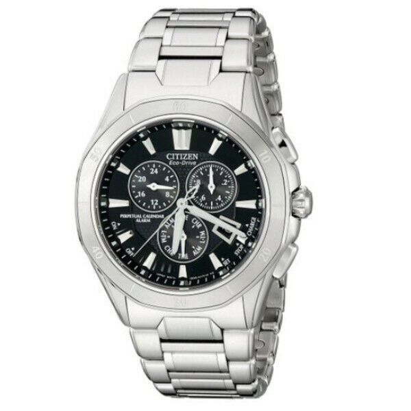 Citizen BL5460-51E Men's Signature Octavia Chronograph Eco-Drive Watch ...