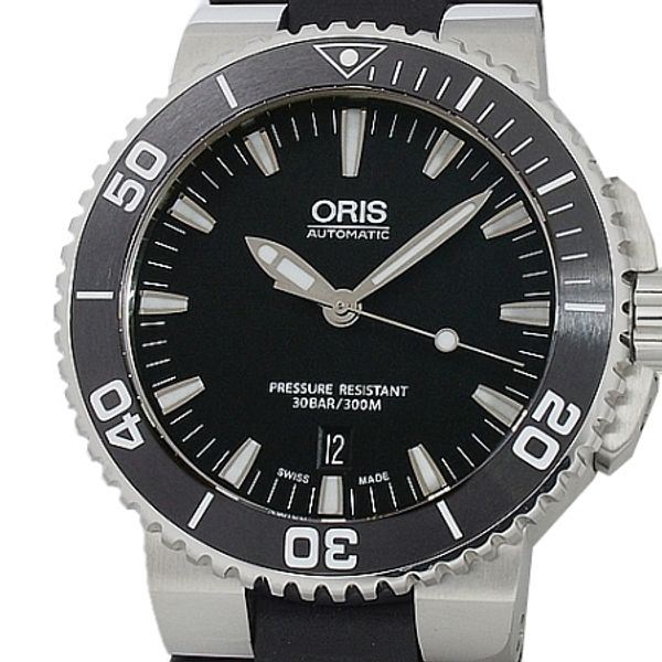 Shimizuya Oris Aquis Date Diver 765304 300m Waterproof Disassembled