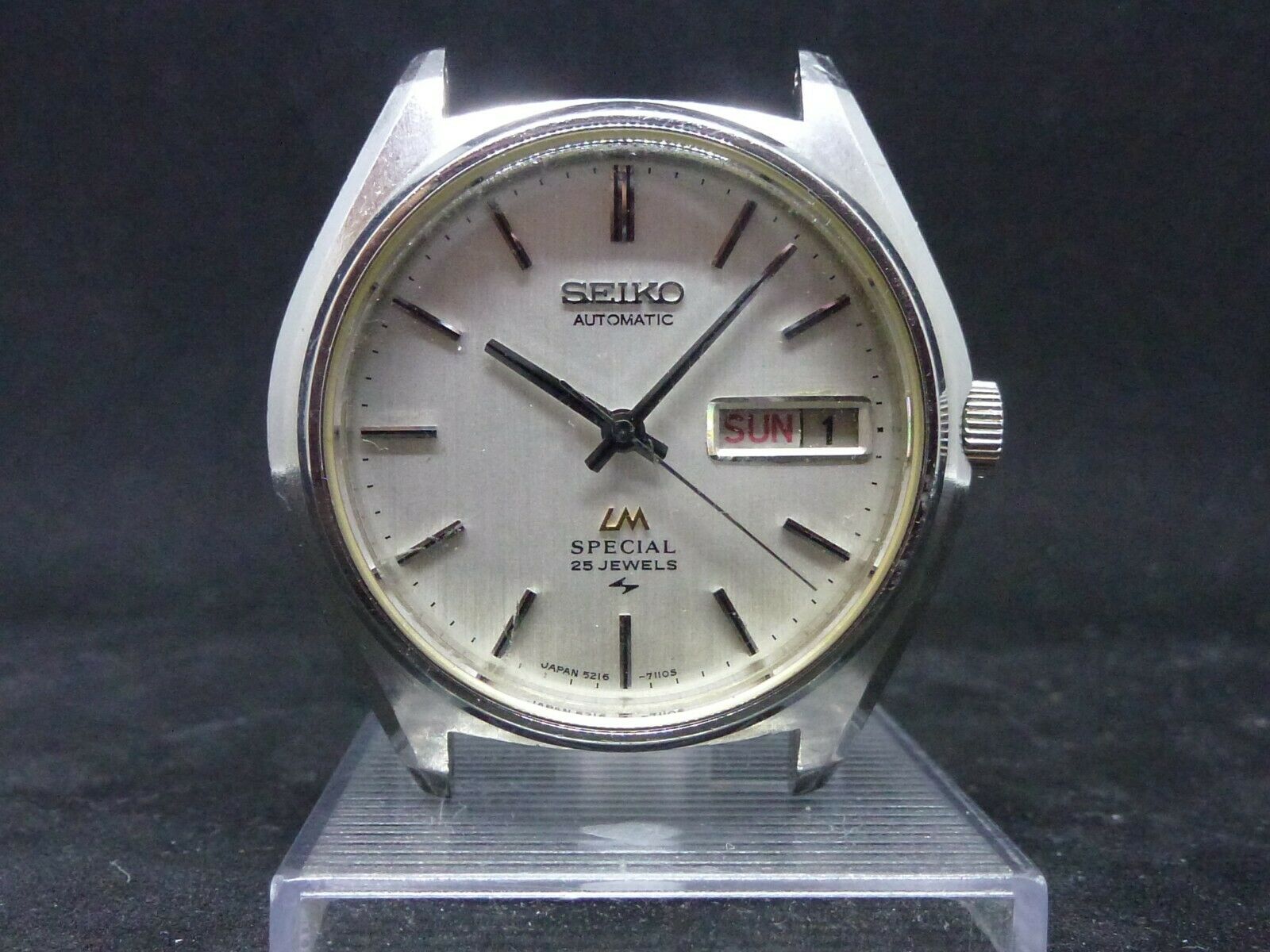 Vintage SEIKO LM LORD MATIC SPECIAL 25Jewels Automatic 5216 7100