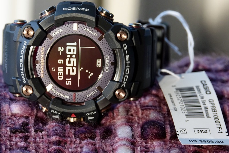 ホビー通販 CASIO G-SHOCK GPR-B1000TF-1AJR レンジマン loja.pg6.com.br