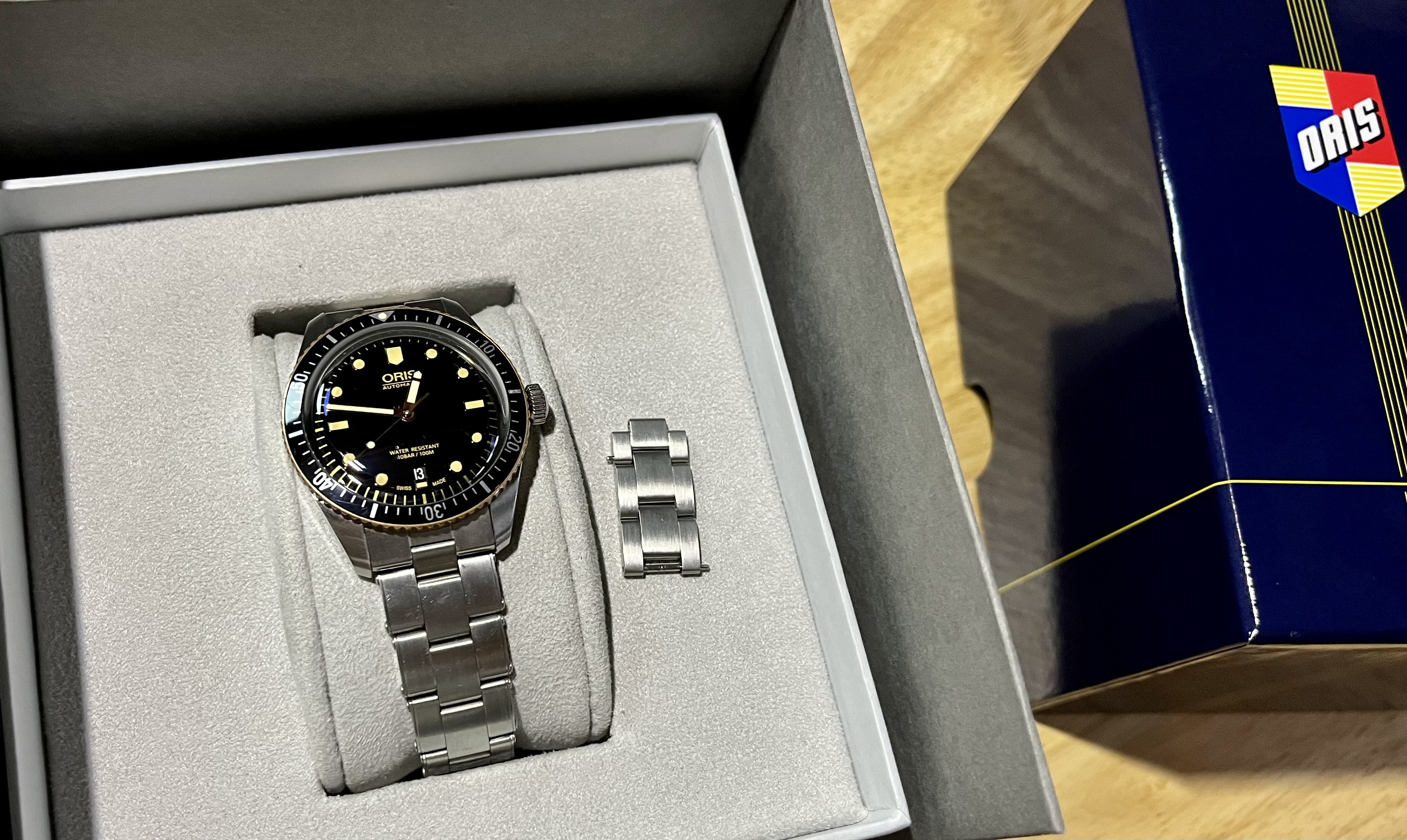 900 USD FS Oris Divers Sixty Five Bronze Bezel 40mm WatchCharts