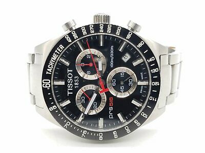 Tissot PRS 516 Sapphire Crystal Chronograph T044417A Watch RUNS