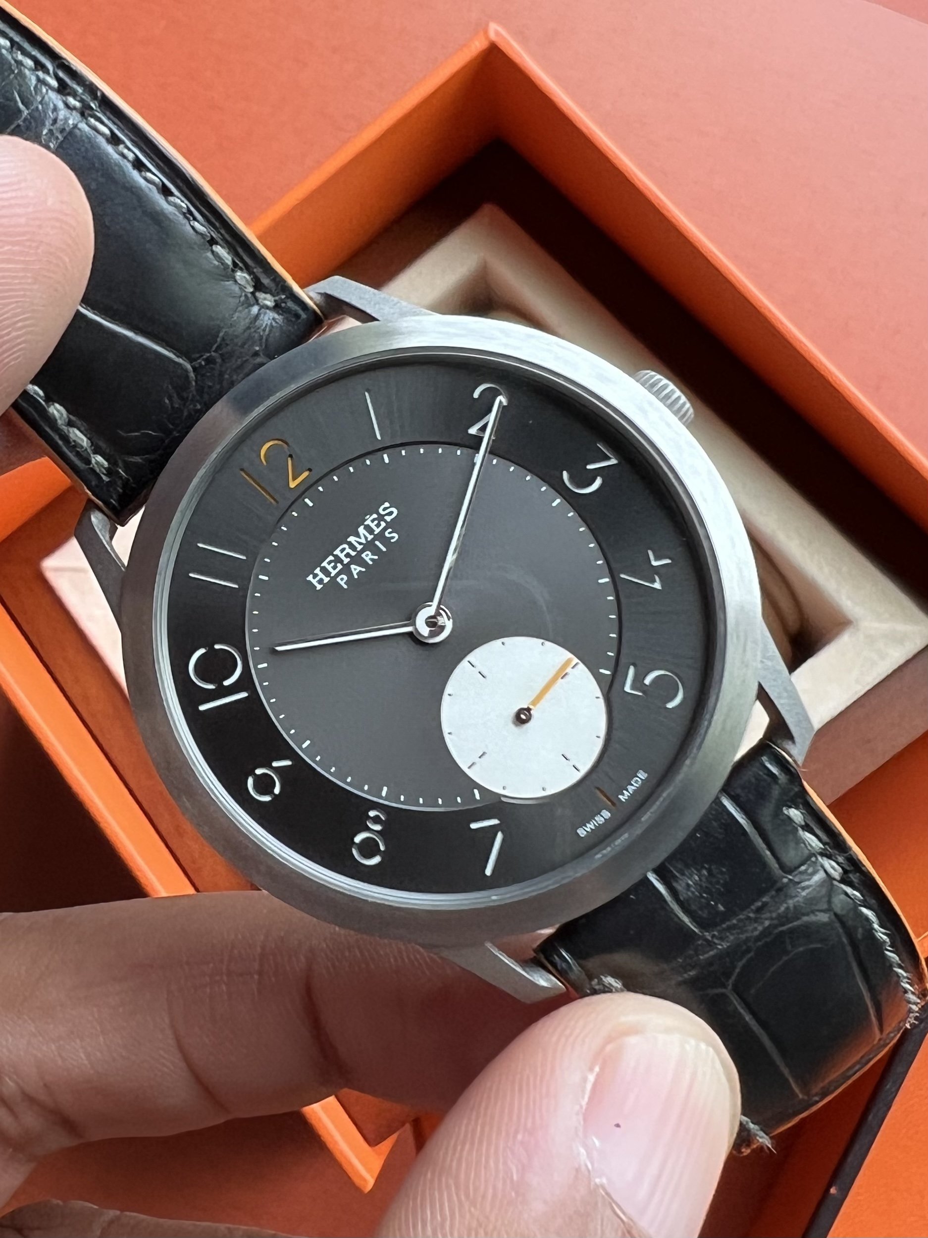 hermes slim titane