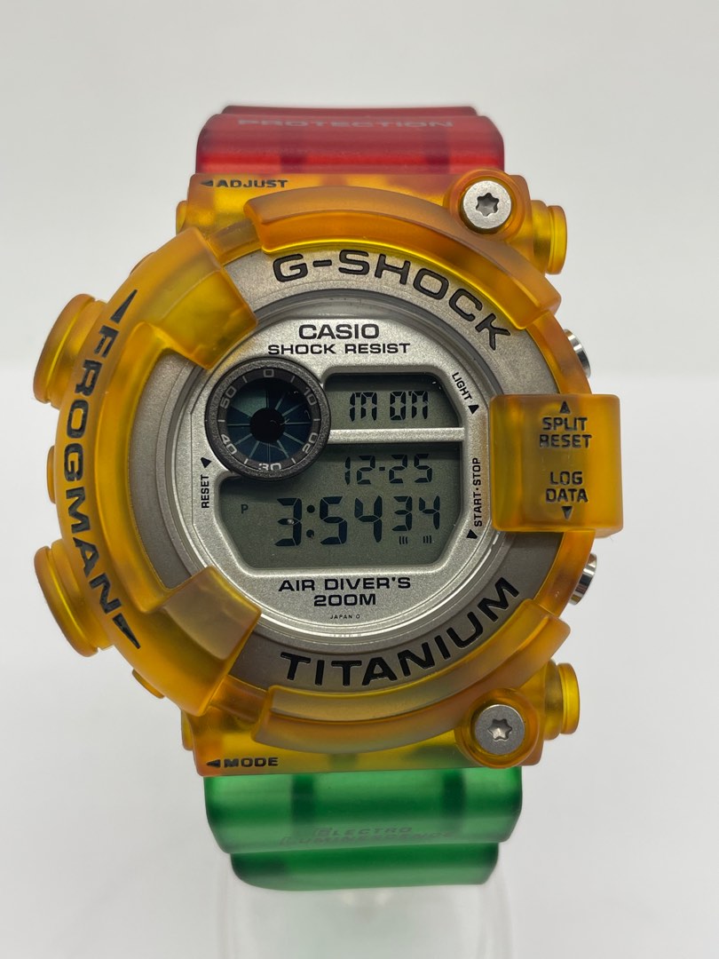 Casio frogman titanium sale