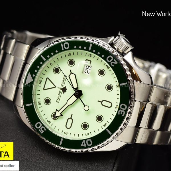 Invicta CHASE DURER CDW-0146 FLIGHT COMMANDER JAPNESE LUMINOUS
