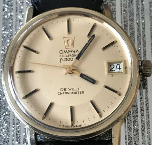 omega electronic f300hz deville chronometer