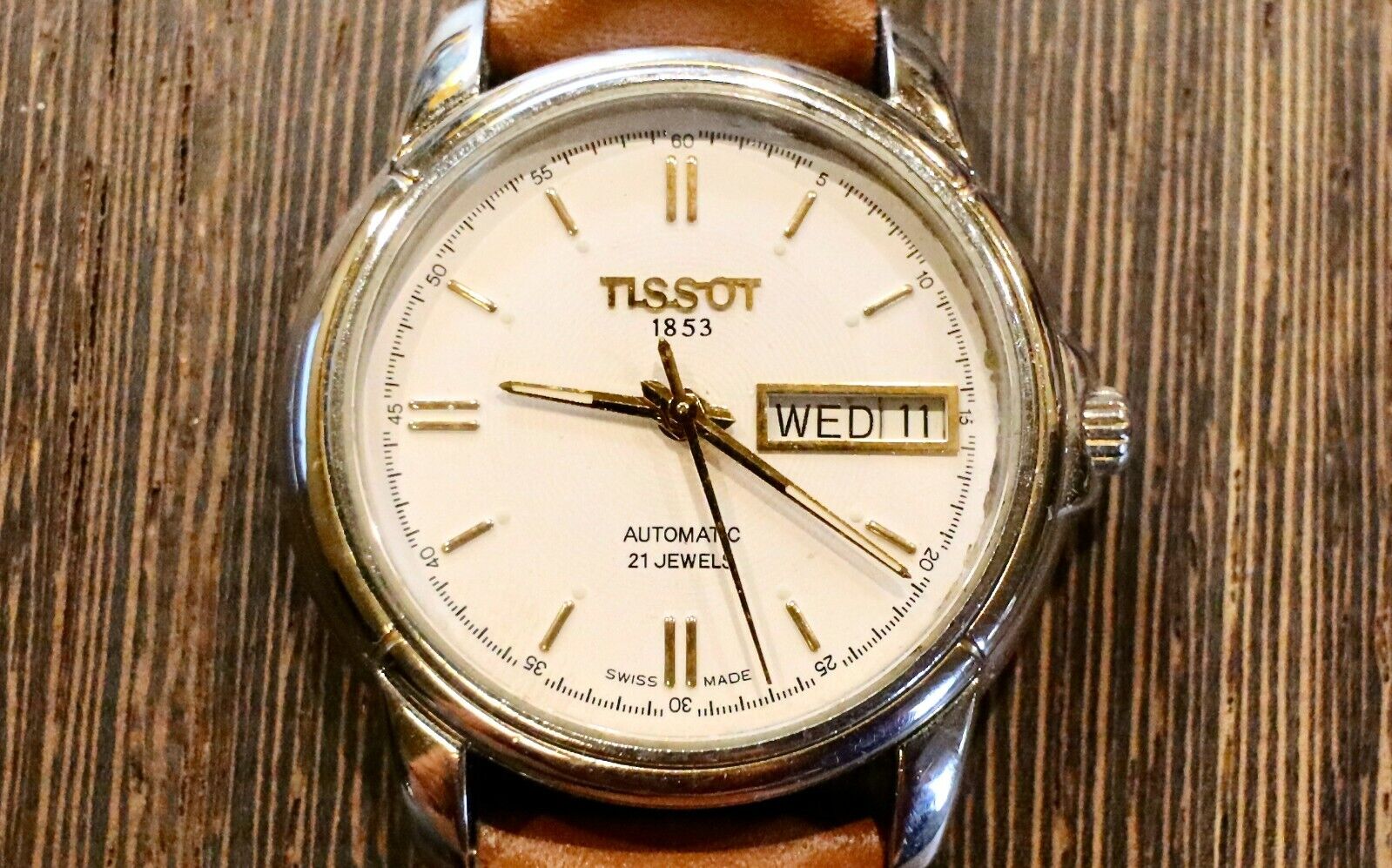 Tissot 1853 automatic 21 on sale jewels