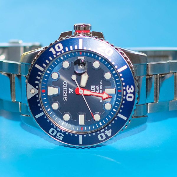 Withdrawn: Seiko SNE435 Quartz Solar PADI Diver with Borealis Rubber ...