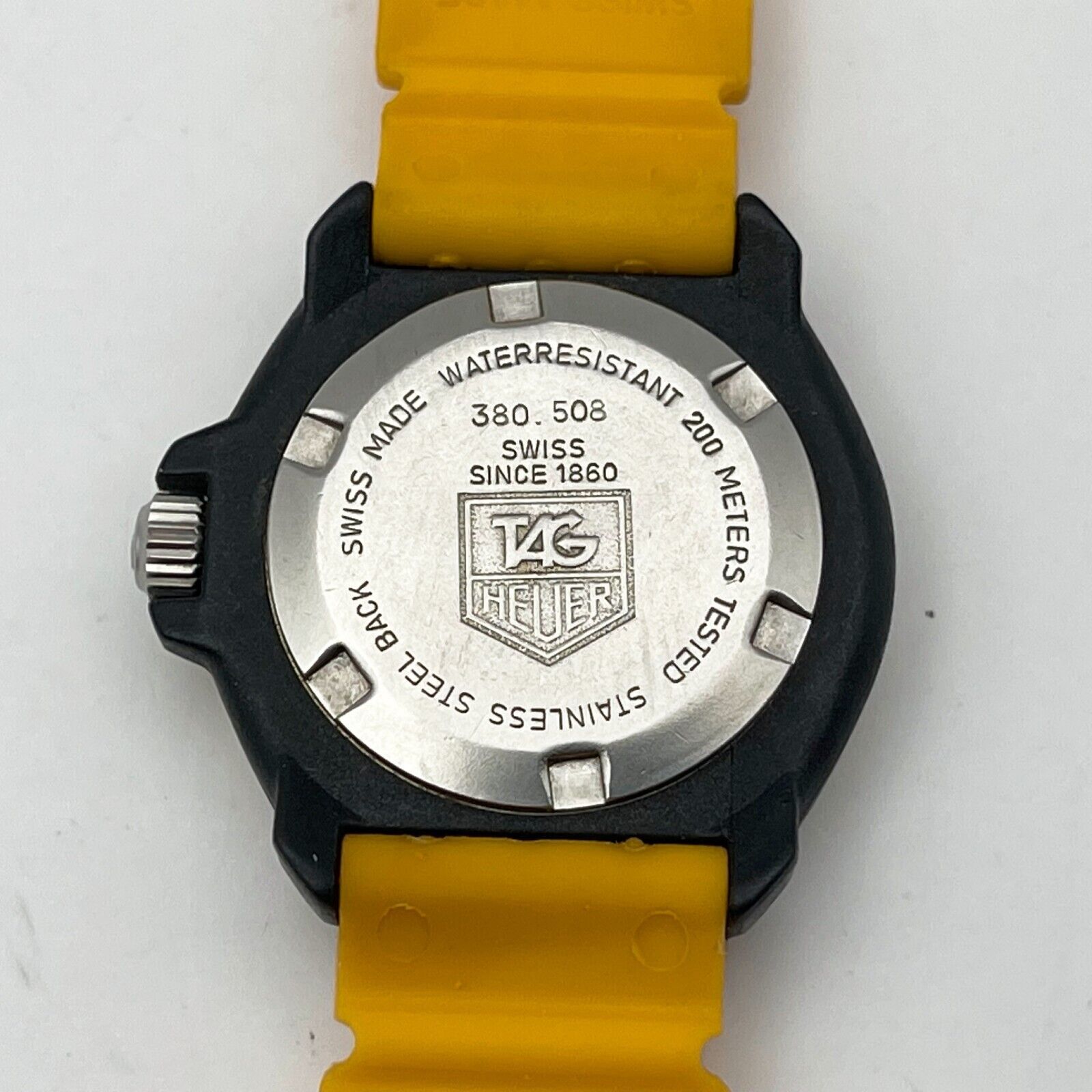 TAG HEUER Formula 1 380.508 ユニセックス　黒/黄 TAG Heuer Formula 1 Chronograph - DLC Titanium - 44 mm | TAG