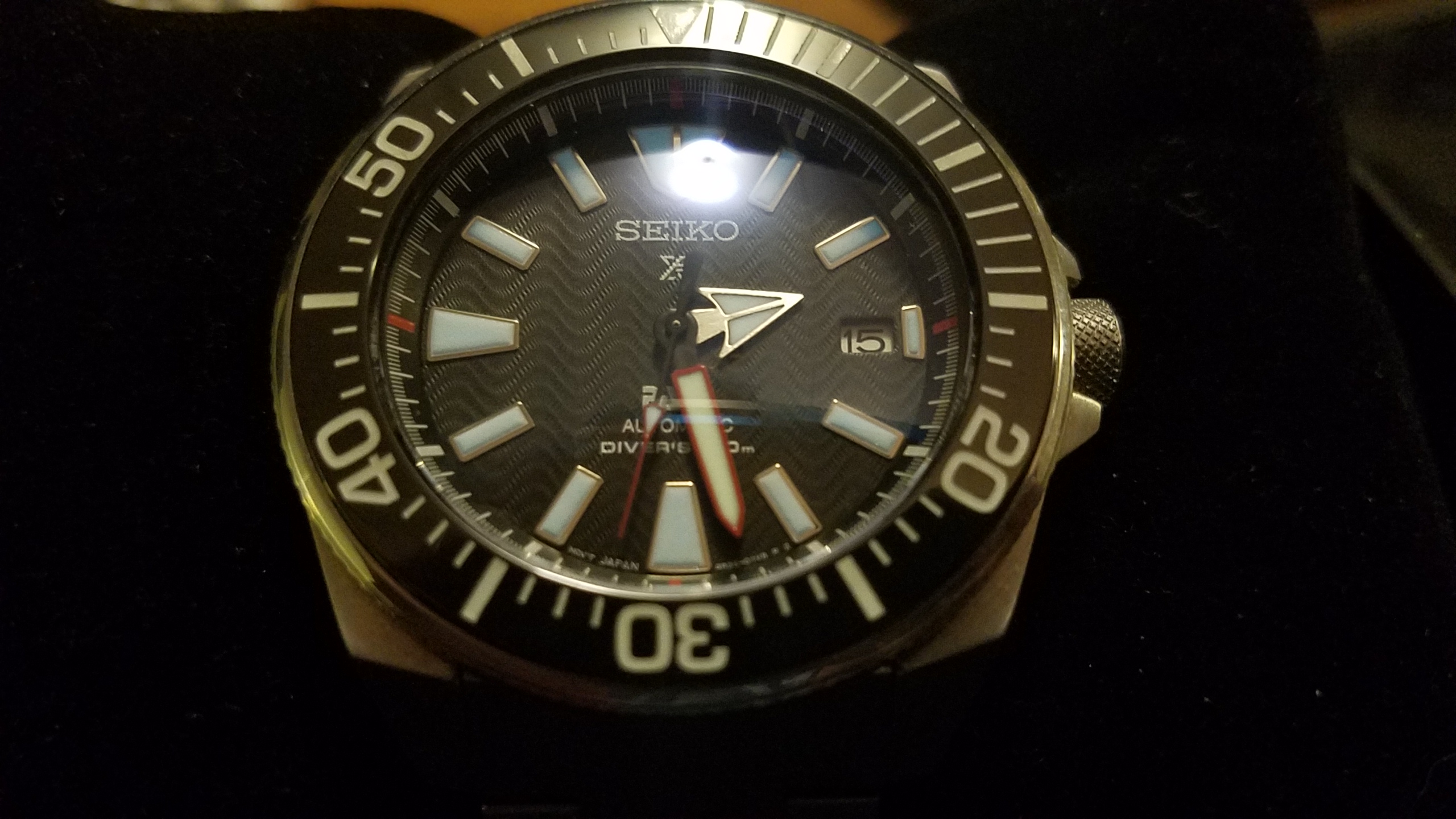 Turtle Seiko Samurai Ceramic Bezel FS: Seiko Samurai PADI With