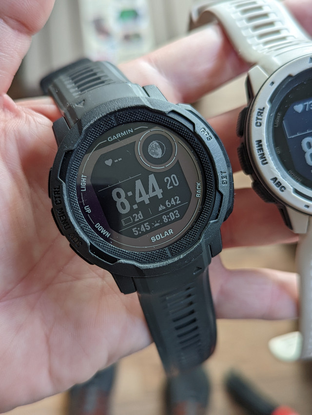 125 USD] Garmin Instinct 2 Solar and Garmin Instinct 1 