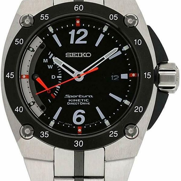 Seiko Sportura Kinetic Direct Drive (SRG005) Market Price | WatchCharts