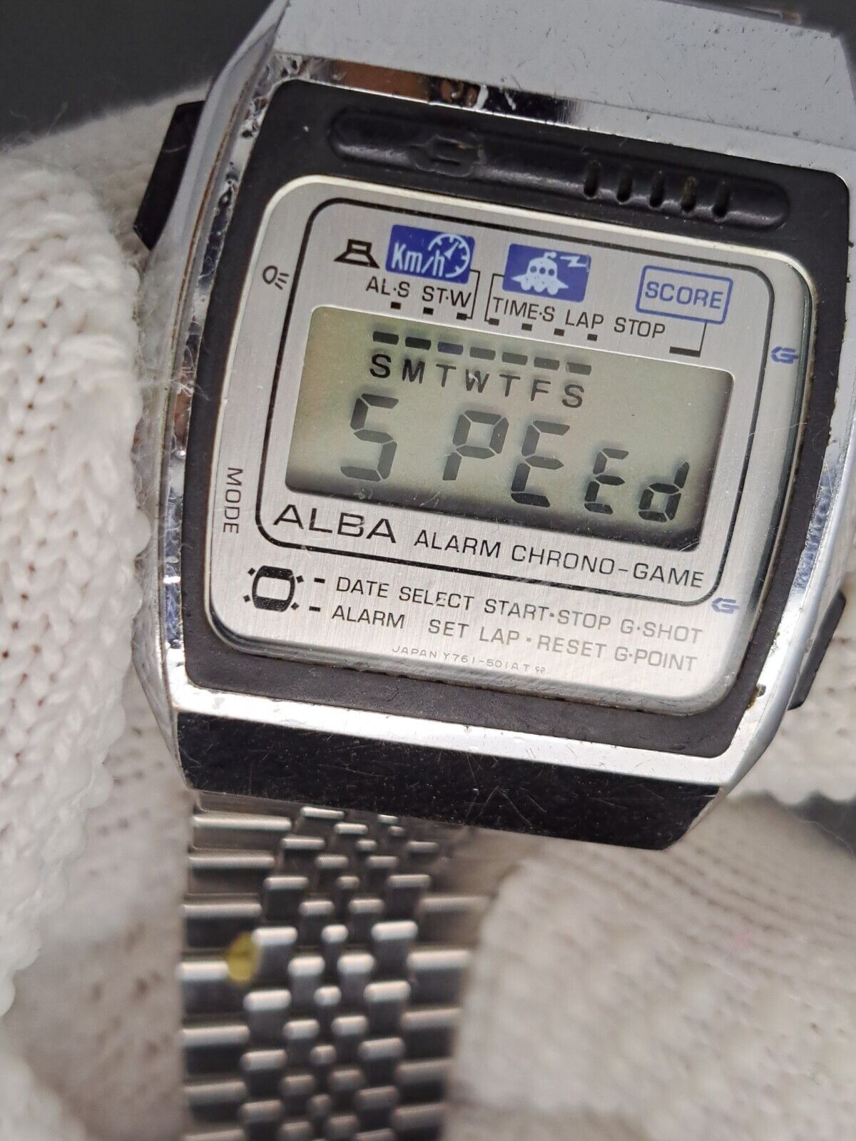 SEIKO ALBA Y771-501B 腕時計 80年代 ビンテージ