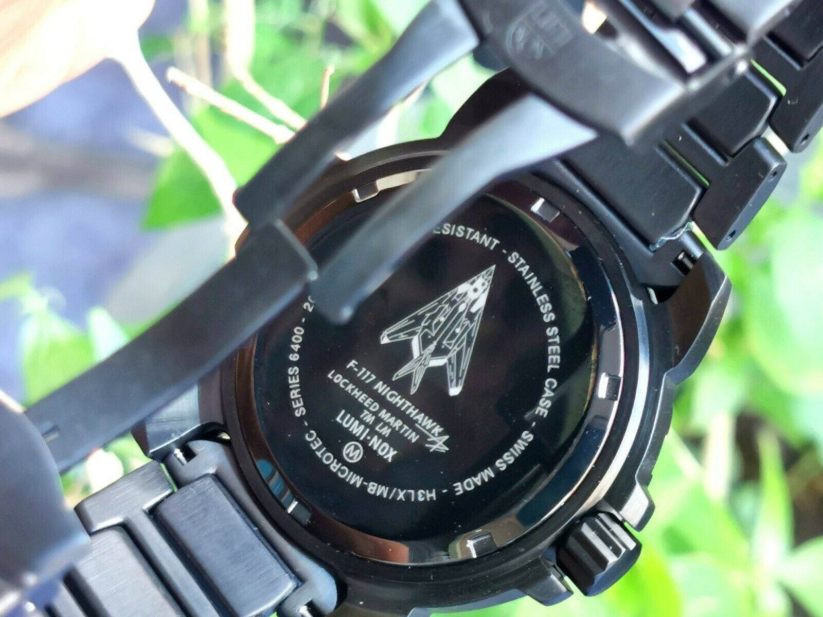 Luminox F-117 Nighthawk 6400 Series Quartz Movement Man's Luminox F-117 Nighthawk 6400 Series Quartz Movement Man's