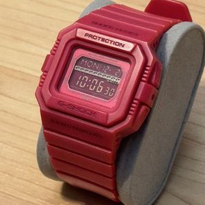 WTS] Casio G-Shock GLS-5500MM-4 Crazy Colors Hot Pink LCD Square