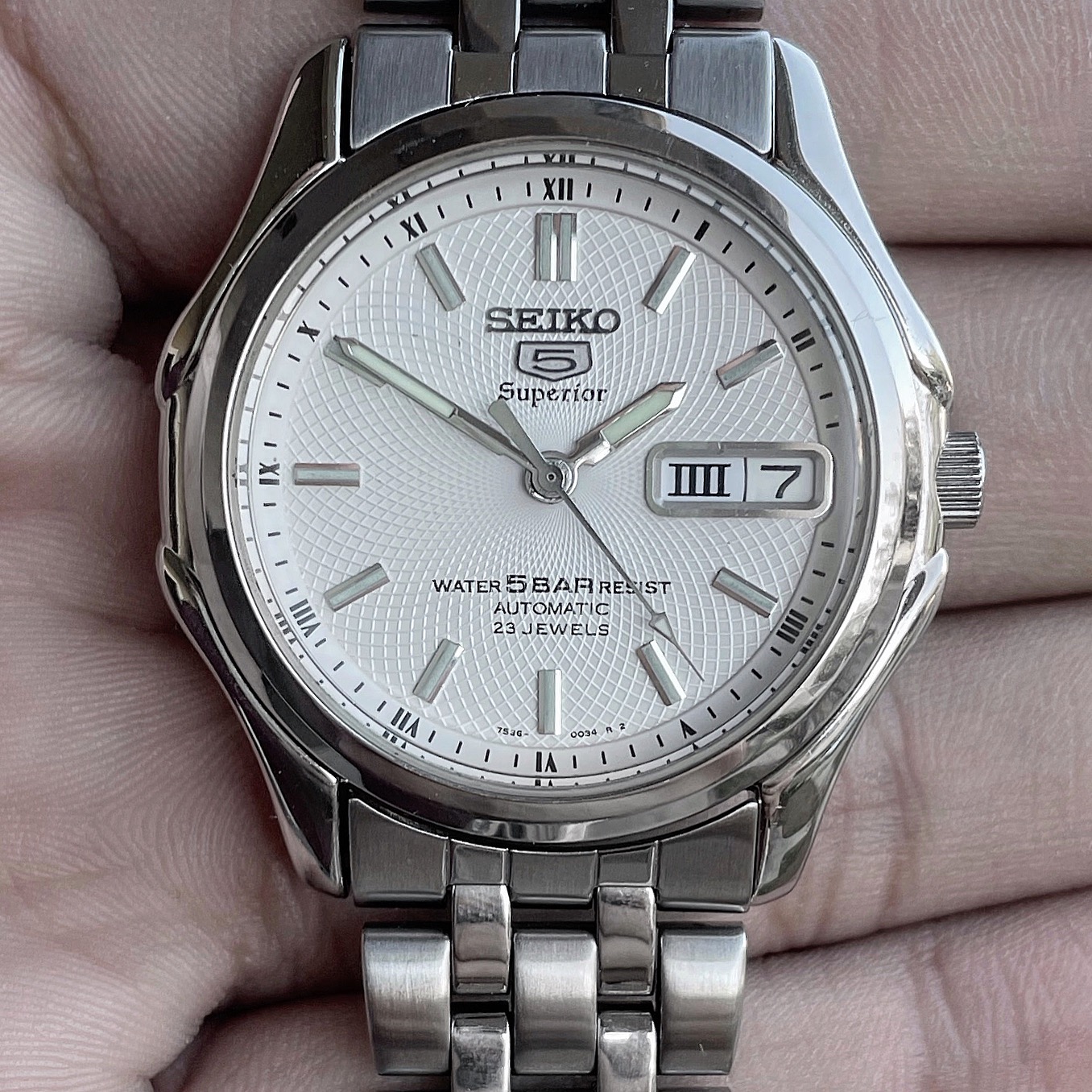WTS] Seiko Superior SKZ023 (whirlpool dial) | WatchCharts Marketplace