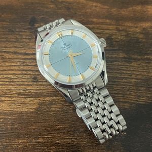 Timefactors | Smiths Trans Global PRS 54 - 38mm - Salmon Dial EUC