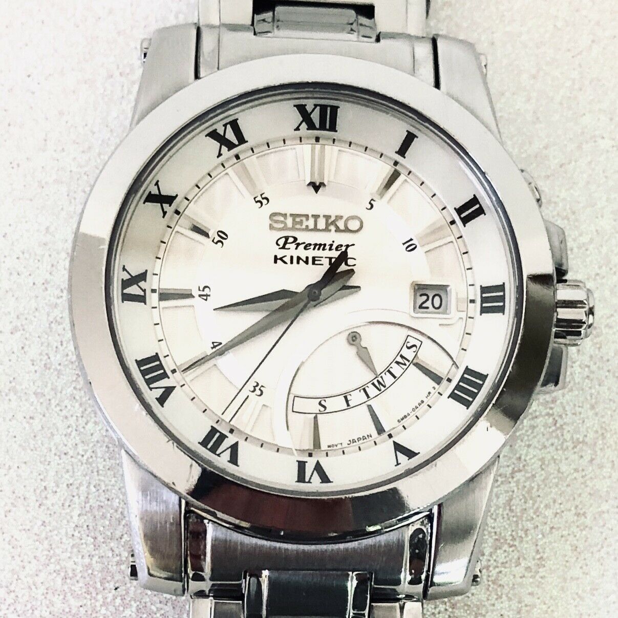 SEIKO/セイコー Premier Kinetic/プルミエ キネティック 5M84