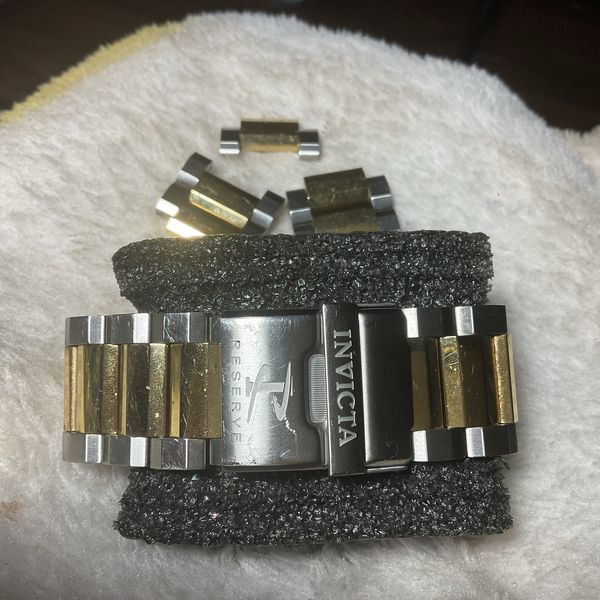 INVICTA Reserve Octane Watch 56mm Model 26109 Gold Tone Stainless ...