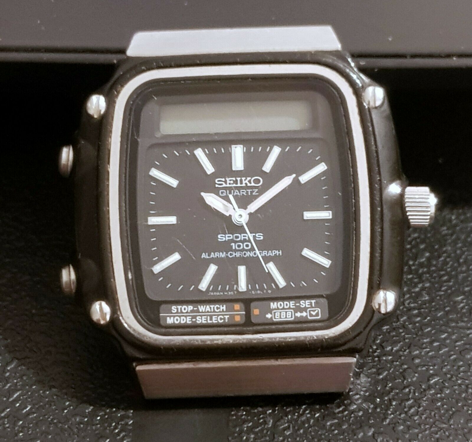 Vintage Seiko Sports Ana Digi LCD H357 5110 or repair chronograph | WatchCharts